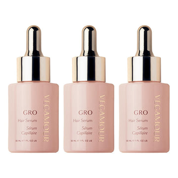 VEGAMOUR GRO Hair Serum for Hair Thinning, Thicker Fuller Looking Hair, Non Oily Tonic, 3 pack, 90 day supply VEGAMOURAu supplements
