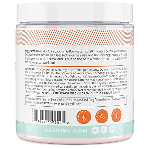 Alani Nu Pre Workout Powder | Amino Energy Boost | Endurance Supple Alani NuUS supplements
