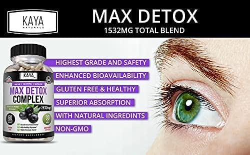 Kaya Naturals - Max Detox - 100% Natural, Healthy, Safe & New, Pure Herbal Ingredients Kaya NaturalsAu supplements