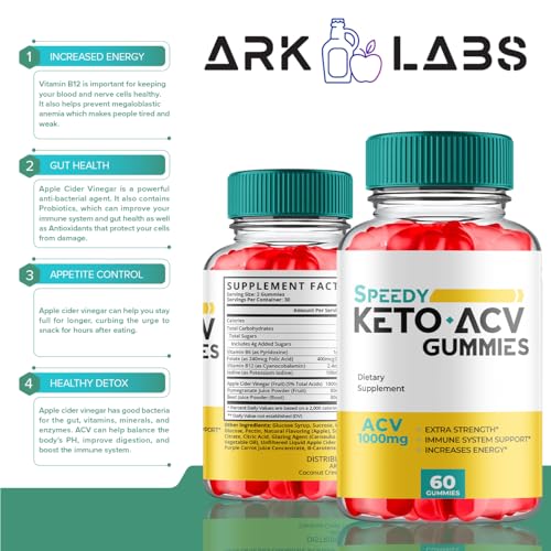 (2 Pack) Speedy Keto ACV Gummies, Speedy Keto ACV, Speedy Keto Gummies, Speedy Keto Ark LabsUS supplements