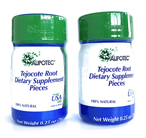 ELVPOTEC Original Mexican Raiz de Tejocote Root- 90 Pieces for One-Month Supply AlipotecUS supplements