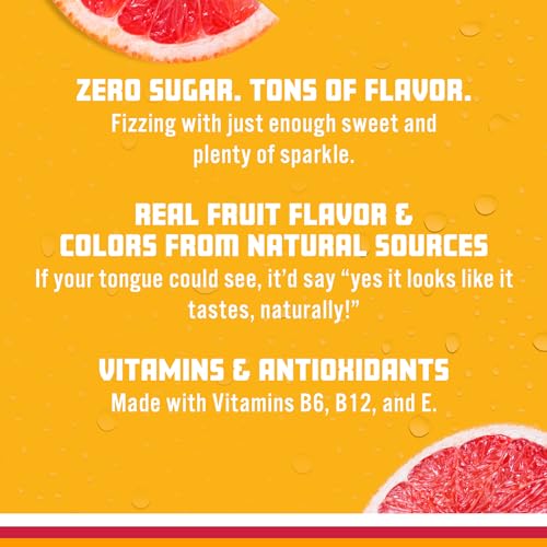 Sparkling Ice, Pink Grapefruit Sparkling Water, Zero Sugar Flavored Water, with Antioxidants Sparkling ICEUS supplements