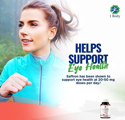 1 Body Saffron Extract 8825 – Antioxidant & Mood Support Saffron Supplement 1 BodyUS supplements