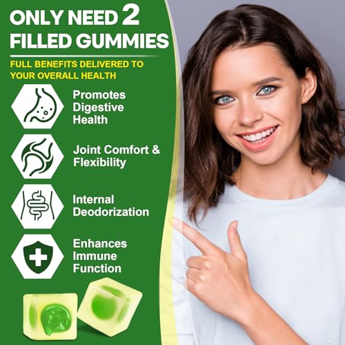 Sugar Free Black Seed Oil Filled Gummies & Chlorophyll, with Hydrolyzed Collagen EnvyCureAu supplements