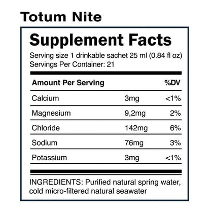 Quicksilver Scientific Totum Nite (21-25mL drinkable Sachets) Quicksilver ScientificUS supplements