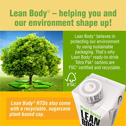 Lean Body Ready-to-Drink, Plant-Based Vegan Vanilla Caramel Protein Shake, 30g Protein LabradaUS supplements