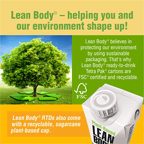 Lean Body Ready-to-Drink, Plant-Based Vegan Vanilla Caramel Protein Shake, 30g Protein LabradaUS supplements