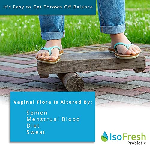 IsoFresh Probiotic: for Vaginal Balance of Yeast and Bacteria in Women Fairhaven HealthAu supplements