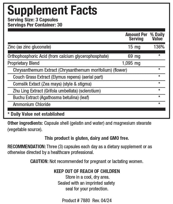 Biotics Research UT Complex™– Chrysanthemum, Couch Grass, Cornsilk, Zhu Ling and Buchu Extract, Urinary Tract Support, Kidney Function, Renal Health. 90 Capsules. BIOTICS RESEARCHAu supplements