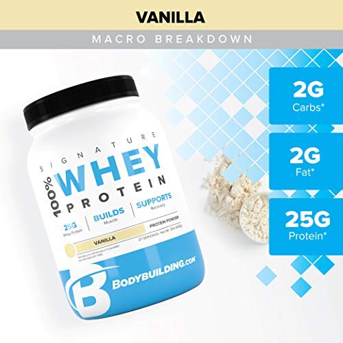 Bodybuilding Signature 100% Whey Protein Powder | 25g of Protein per Serving Bodybuilding.comUS supplements