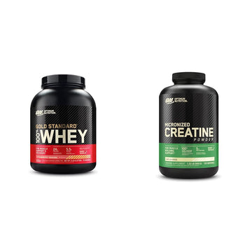 Optimum Nutrition Gold Standard 100% Whey Protein Powder, Strawberry Banana Optimum NutritionUS supplements