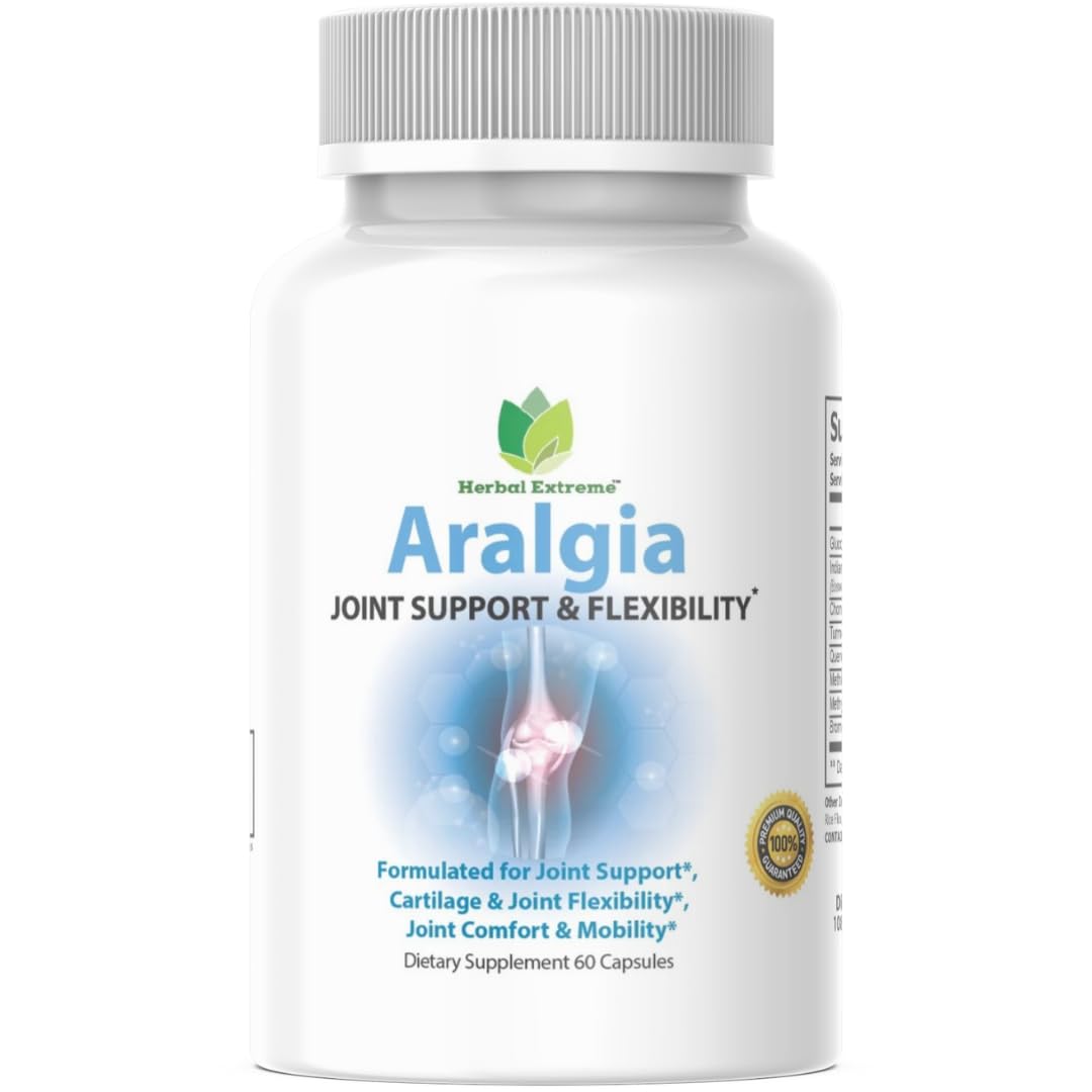 Herbal Extreme Aralgia Joint Support Supplement, 60 Capsules. Herbal ExtremeAu supplements