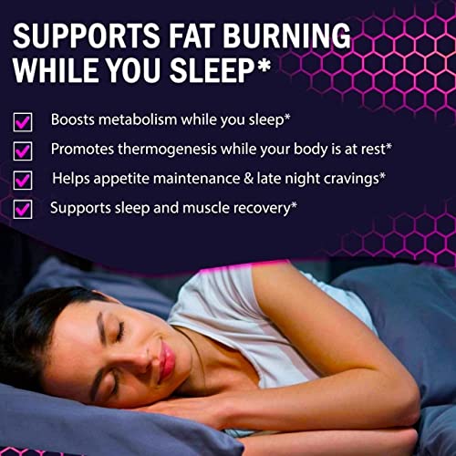 (2 Pack) Night Time Weight Loss Pills for Women Belly Fat Burner for Women NuttraFaza INCAu supplements