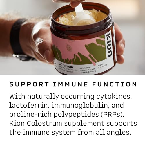 Kion Colostrum | Grass-Fed Bovine | Gut Health and Immune Support | 30 Servings KionUS supplements
