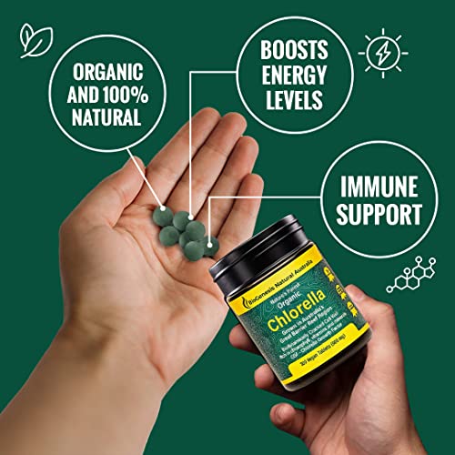 Biogenesis Organic Chlorella Tablets | Australian Grown | Chlorophyll-Rich BiogenesisAu supplements