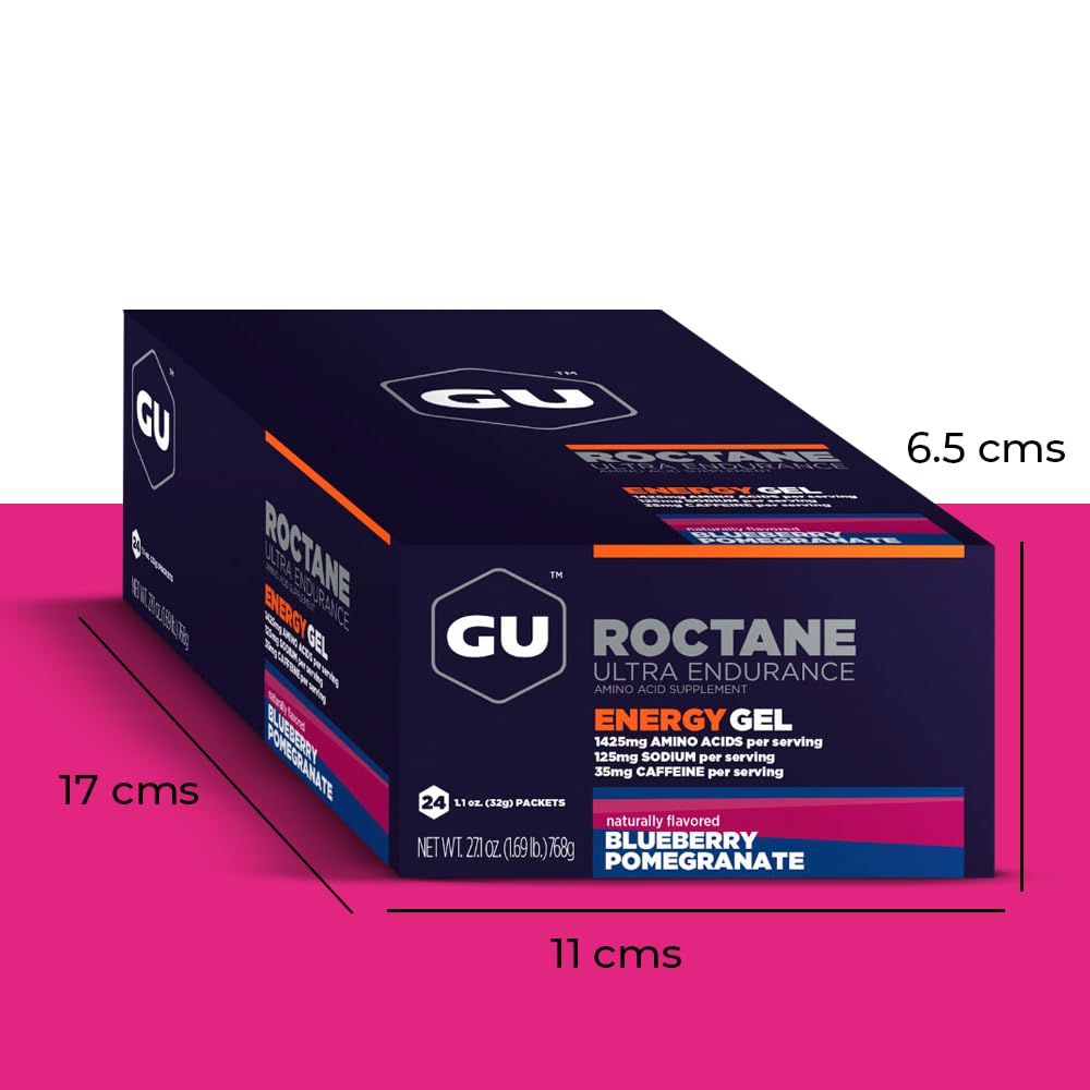 GU Energy Roctane Ultra Endurance Energy Gel, Quick On-The-Go Sports GU EnergyUS supplements