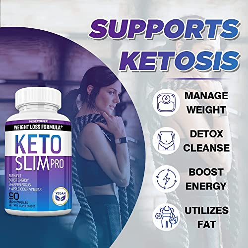 Keto Diet Pills Plus Apple Cider Vinegar - Exogenous Ketones Supplement for women men VEGEPOWERAu supplements