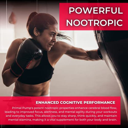 Gorilla Gulps - Primal Pump Nitric Oxide Supplement Nootropic 1500mg Nitrosigine L Gorilla GulpsUS supplements