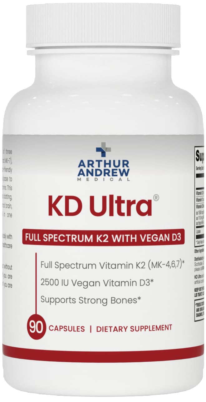 Arthur Andrew Medical, KD Ultra, Immunity, Heart and Bone Health, 90 Capsules Arthur Andrew MedicalAu supplements
