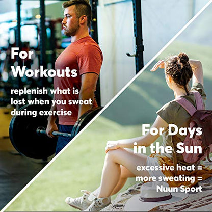 Nuun Sport Electrolyte Tablets for Proactive Hydration, Mixed Citrus Berry Flavors, 4 Pack NuunUS supplements