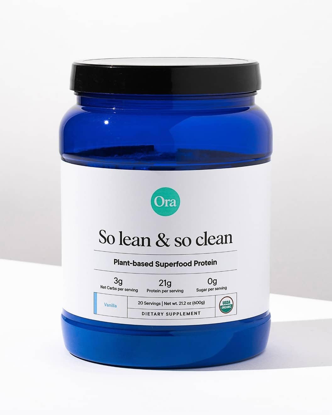 Ora Organic Protein Powder - 21g Plant-Based Protein for Women and Men Pre-Workout Ora OrganicUS supplements