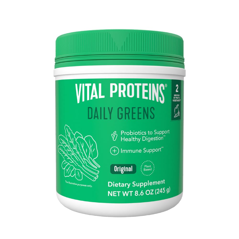 Vital Proteins Unflavored Daily Greens, 8.6 OZ Vital ProteinsUS supplements