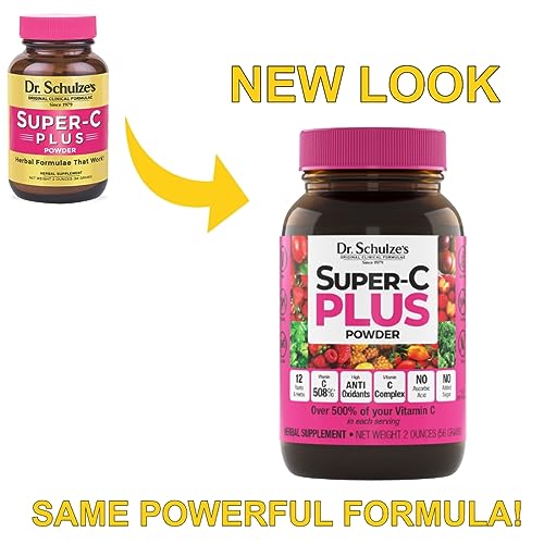 Dr. Schulze's | Super-C Plus Powder | Vitamin C Complex | Clinical Herbal Formula Dr. Schulze'sUS supplements