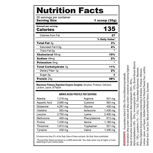 Metabolic Nutrition, Protizyme, 100% Whey Protein Powder, High Protein, Low Carb Metabolic NutritionUS supplements