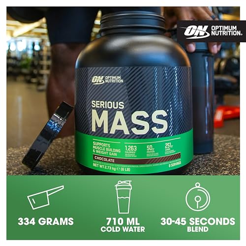 Optimum Nutrition Serious Mass Protein Powder High Calorie Weight Gainer Optimum NutritionUS supplements