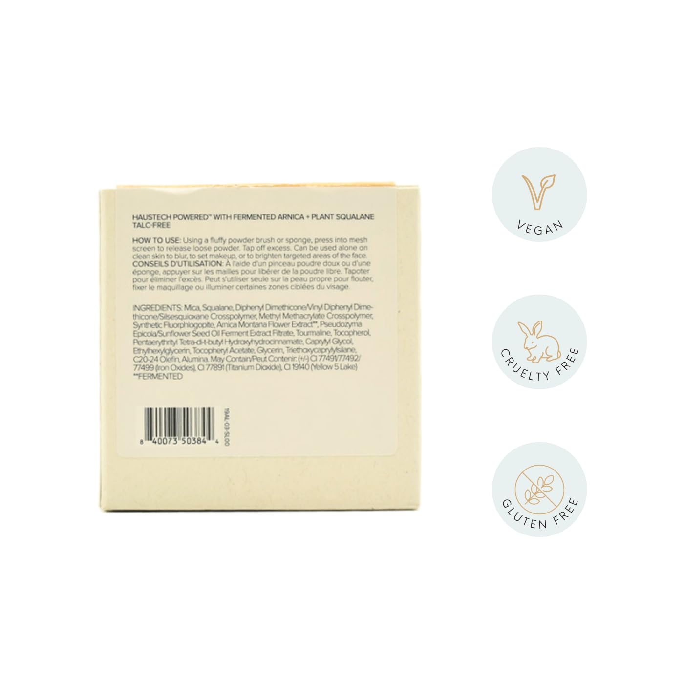 HAUS LABS BY LADY GAGA Bio-Blurring Talc-Free Loose Setting Powder Golden Haus LaboratoriesAu supplements