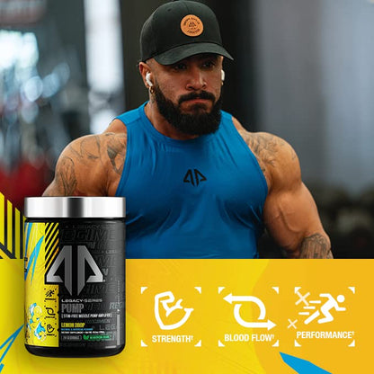 Legacy Series Pump Stim Free Muscle Pump Amplifier Pre-Workout Powder by AP Sports AP RegimenUS supplements