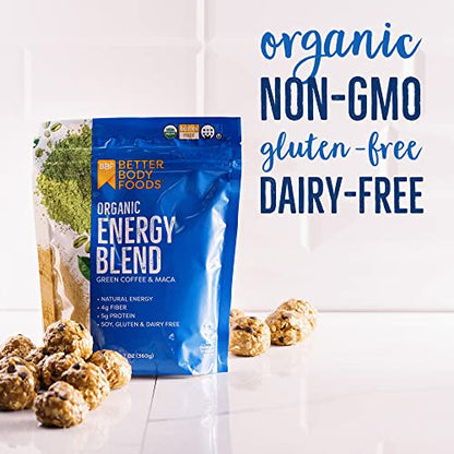 BetterBody Foods Organic Energy Blend, Plant-Based Natural Energy, Gluten-free, Non-GMO BetterBody FoodsUS supplements