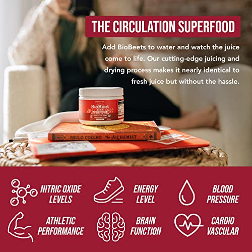 BioBeet Max Strength Beet Root Juice Powder – 20:1 Concentrate, Each Serving Derived Triquetra HealthAu supplements
