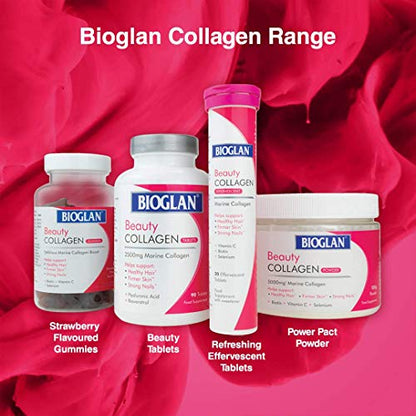 Bioglan Collagen Effervescent | 1000mg | Hydrolysed Marine Collagen BioglanUS supplements