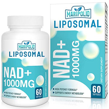 Liposomal NAD+ Supplement 1000 mg | Highest NAD Pontecy | Max Absorption | Pure NAD MaripolioAu supplements