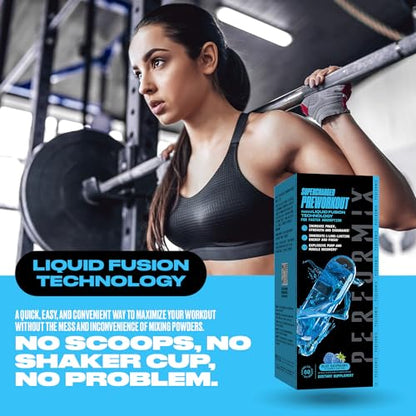 PERFORMIX Supercharged Preworkout - Sustained Energy, Endurance, and Mental Focus PERFORMIXUS supplements