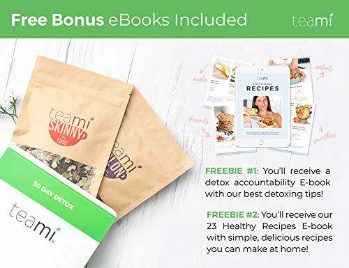 Teami® 30-Day Detox Tea Pack: All-Natural Teatox Kit with Teami Skinny & Teami Colon TeamiUS supplements