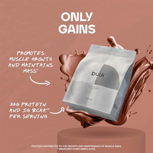 Bulk Pure Whey Protein Powder Shake, Chocolate Cookies, 500 g, Packaging May Vary BulkAu supplements