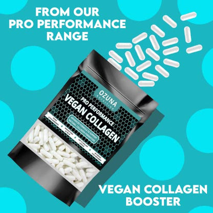 Pro Performance Vegan Collagen Complex – Vegetarian Collagen Capsules, Plant Based Collagen OZUNA NUTRITIONUS supplements