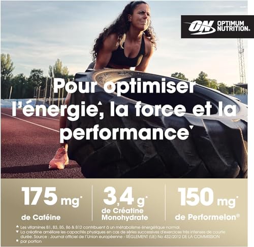 Optimum Nutrition Gold Standard Pre Workout Powder, Energy Drink with Creatine Optimum NutritionUS supplements