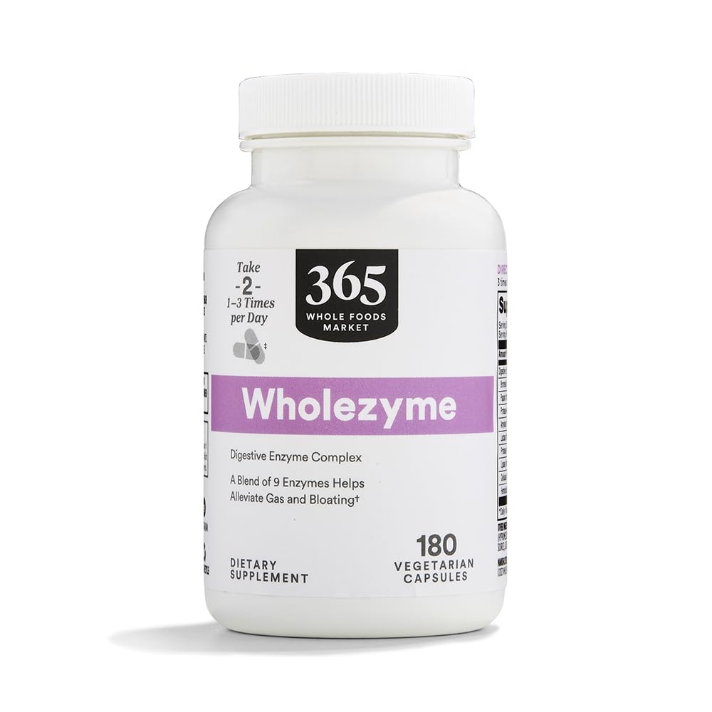 365 by Whole Foods Market, Wholezyme, 180 Count 365 by Whole Foods MarketAu supplements