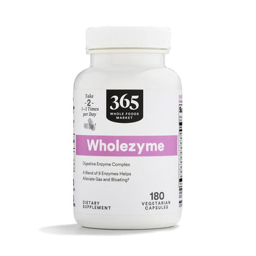 365 by Whole Foods Market, Wholezyme, 180 Count 365 by Whole Foods MarketAu supplements