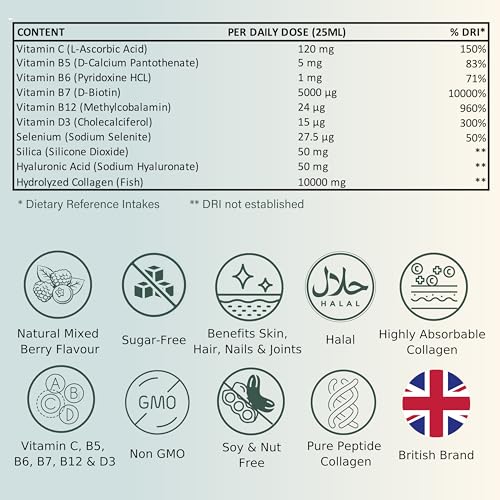 NUTRI Beauties Hydrolysed Marine Collagen Liquid Drink Supplement 10,000Mg NUTRI BEAUTIESAu supplements