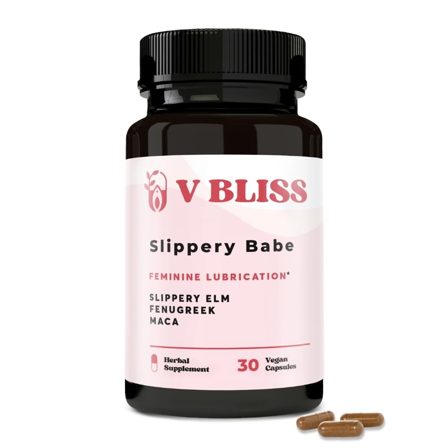 V Bliss Slippery Babe Vaginal Moisturizer Capsules | Relieves Vaginal Dryness with Slippery Elm V BlissAu supplements