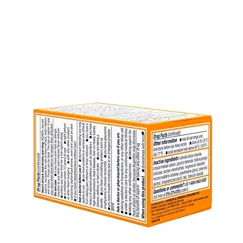 Motrin PM Pain Relief Caplets with 200 mg Ibuprofen & 38 mg Diphenhydramine Sleep Aid, Nighttime Pain Reliever for Minor Aches & Pains Helps You Fall Asleep & Stay Asleep, 20 ct MotrinAu supplements