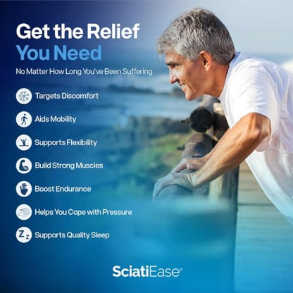 SciatiEase Sciatic Nerve Health Support - Sciatic Nerve Supplement with Pea, Vitamin B SciatiEaseUS supplements