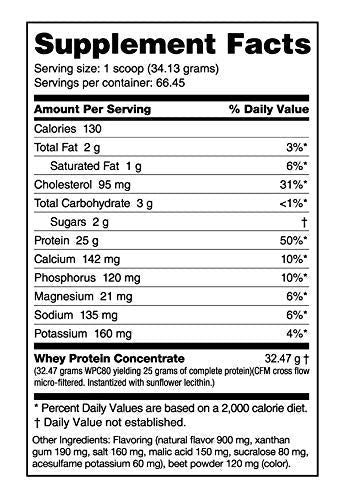 NutraBio Classic Whey Protein Powder - No Fillers, Artificial Colors, Preservatives NutraBioUS supplements