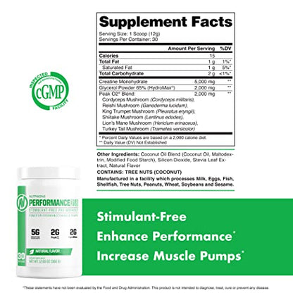PerformanceOne Best Stimulant-Free Pre Workout Powder by NutraOne for Women and Men NutraOne NutritionUS supplements