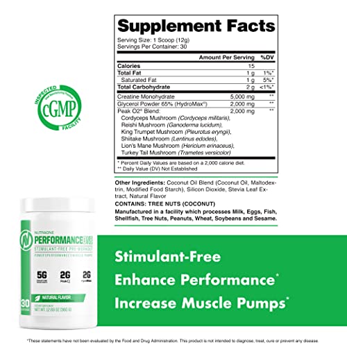 PerformanceOne Best Stimulant-Free Pre Workout Powder by NutraOne for Women and Men NutraOne NutritionAu supplements